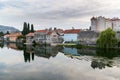 Old town Trebinje and river Trebisnjica.