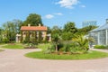 Houses in the park at the Garden Society of Gothenburg