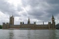 Houses of Parliament against a Foreboding Sky