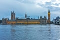 Houses of Parliament with Big Ben, Westminster Palace, London, England Royalty Free Stock Photo