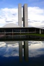 Houses of Parliament in Brasilia D.F. Royalty Free Stock Photo