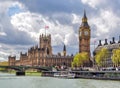 Houses of Parliament Westminster palace and Big Ben tower, London, UK Royalty Free Stock Photo