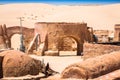 The houses from planet Tatouine - Star Wars film set,Nefta Tunis