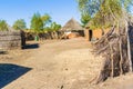 Houses in Rashid, Sudan Royalty Free Stock Photo