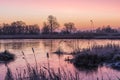 Houses and Reed Near Kalenberg Royalty Free Stock Photo