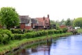 A view of the river-bank of the Arun. Royalty Free Stock Photo