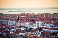 Houses roof in Venice Royalty Free Stock Photo