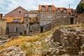 Houses Ruins in Dubrovnik Royalty Free Stock Photo