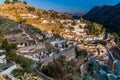 Houses on Sacramonte hill in Granada, Spa