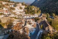 Houses on Sacramonte hill in Granada, Spa