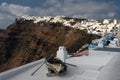 Houses in santorini Royalty Free Stock Photo