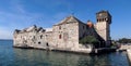 Houses in the sea in Kastel Gomilica Royalty Free Stock Photo