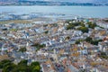 Houses by the Sea Royalty Free Stock Photo