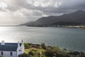 Houses , Sea and Sunlight Royalty Free Stock Photo