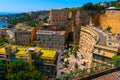 Houses on the shores of the Gulf of Naples. Italy.