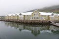 Houses in SiglufjÃÂ¶rdur, former center of herring fishing in the north of Iceland