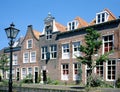 Houses with stepped gables