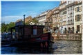 Houses in Strasbourg, France accross the channel