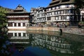 Houses in Strasbourg Petite France Royalty Free Stock Photo