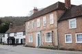 Houses in Streatley, Berkshire in the UK Royalty Free Stock Photo