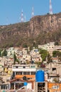 Concrete houses in Tlalnepantla de Baz, Mexico City