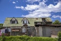 Houses in a township in South Africa Royalty Free Stock Photo