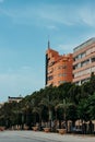 Street in the city of Benidorm, Spain