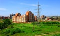 Houses under construction Royalty Free Stock Photo