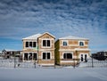 Houses Under construction Royalty Free Stock Photo