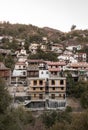 Houses under construction at small hillside village in Cyprus