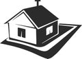 Houses vectors icon, Home icon, Shelter black vector icon.