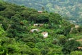 Houses in Yungas, Bolivia Royalty Free Stock Photo