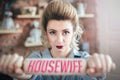 Housewives say no. Wife does not cook. wife refuses to cook