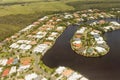 Housing canal development in Queensland