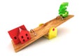 Housing Debt Euro Illustration Royalty Free Stock Photo