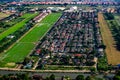 Housing Development Aerial Photography Royalty Free Stock Photo