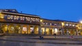 Housing development in the main square of Cusco