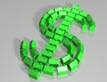 Housing market dollar symbol