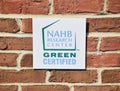 NAHB Research Center Green Certified Community Royalty Free Stock Photo
