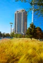 Houston Discovery green park in Texas Royalty Free Stock Photo