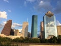Houston downtown panoramic