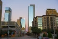 Houston downtown skyline at sunrise, Texas, USA