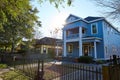 Houston heights victorian style houses Texas