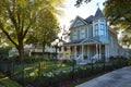 Houston heights victorian style houses Texas