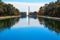 Houston Hermann park Pioneer memorial obelisk Royalty Free Stock Photo