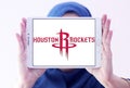 Houston Rockets american basketball team logo Royalty Free Stock Photo