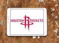 Houston Rockets american basketball team logo Royalty Free Stock Photo