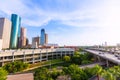 Houston Skyline North view in Texas US