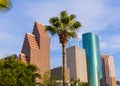 Houston Skyline North view in Texas US