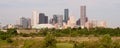 Houston Skyline South Texas Big City Downtown Panoramic